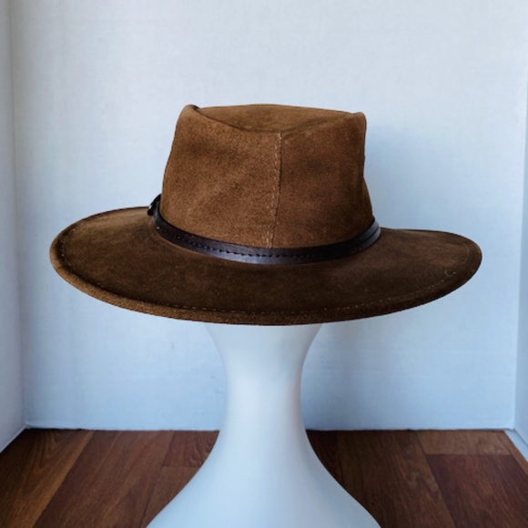 Christopher Jozy Australia Wallaroo suede hat. - Picture 3 of 7